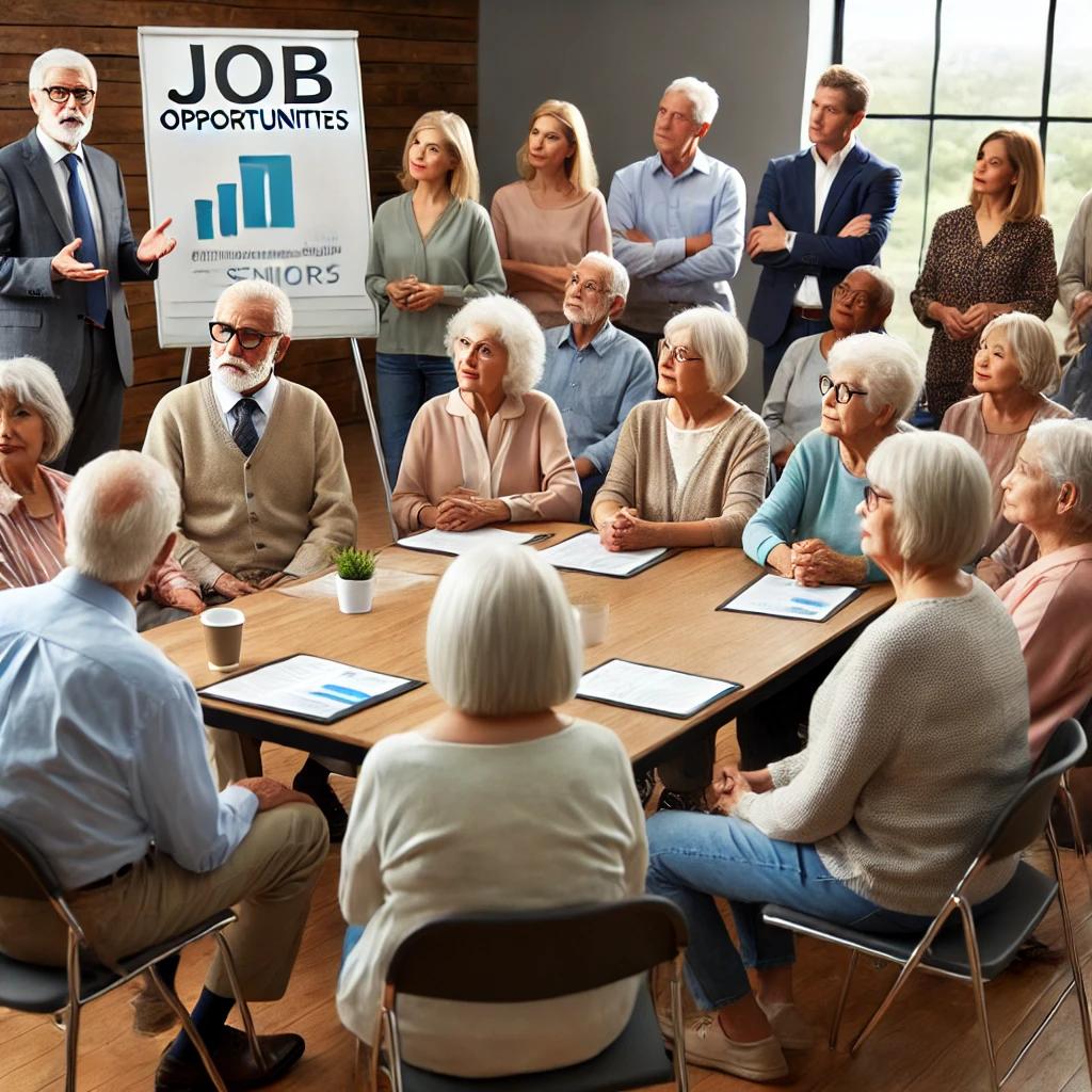 노인 일자리 간담회