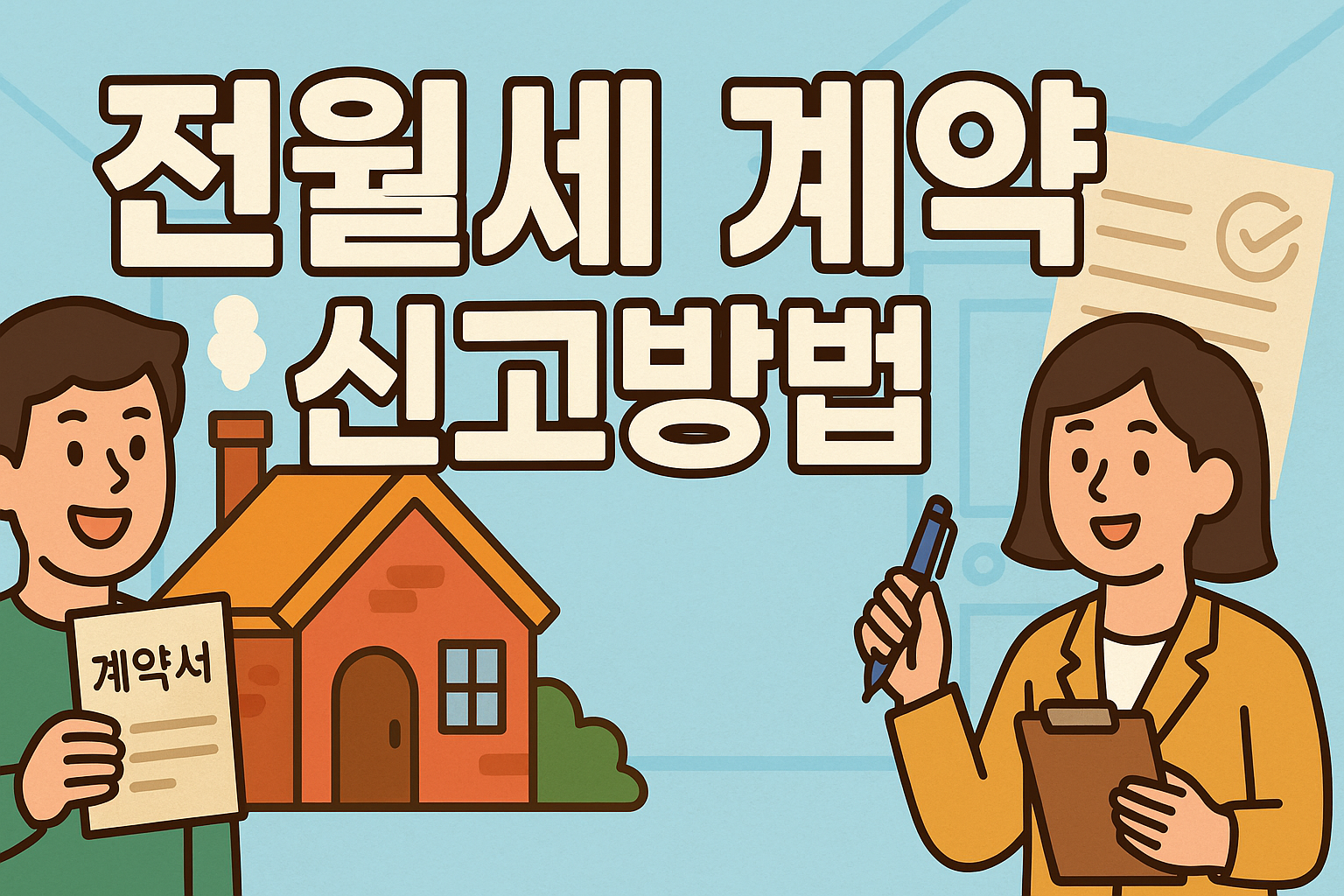 전월세 계약 신고방법 신고 의무화