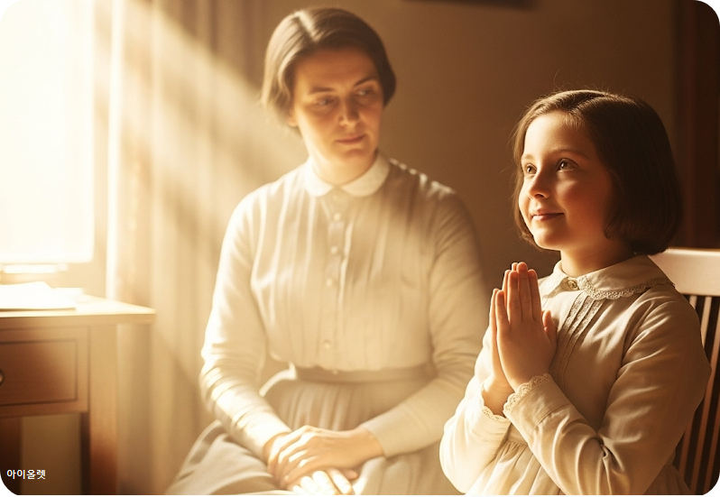 기도로 얻은 내면의 빛