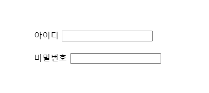 레이블과 입력 서식이 1:1 매칭인 경우