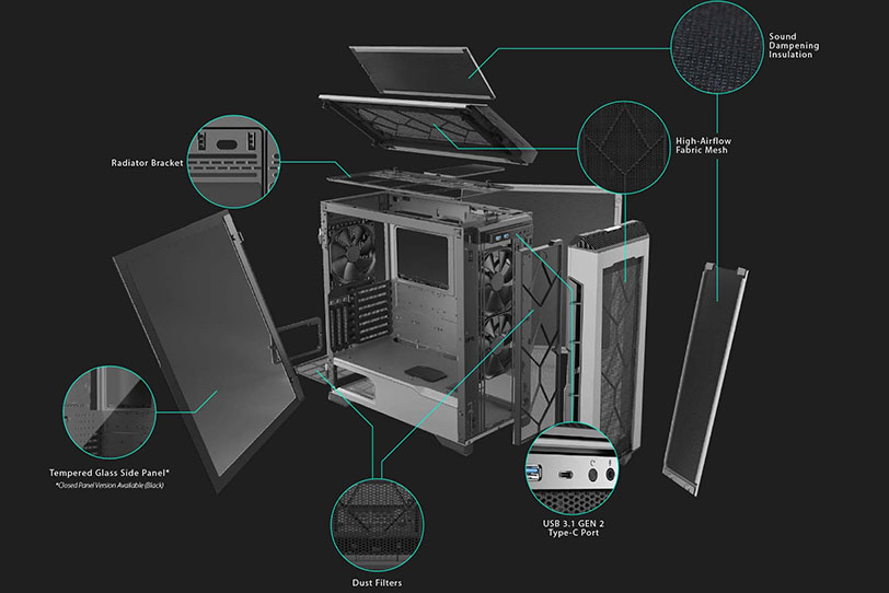 Phanteks Eclipse P600S ケース レビュー