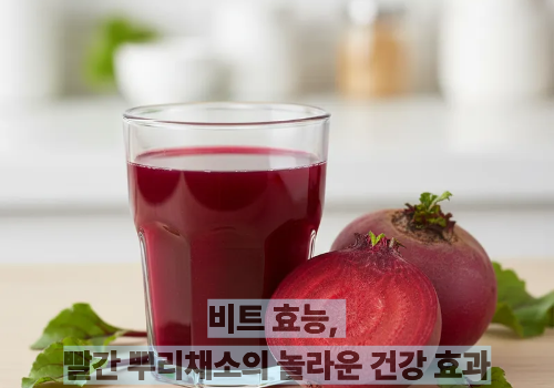 비트 효능, 빨간 뿌리채소의 놀라운 건강 효과