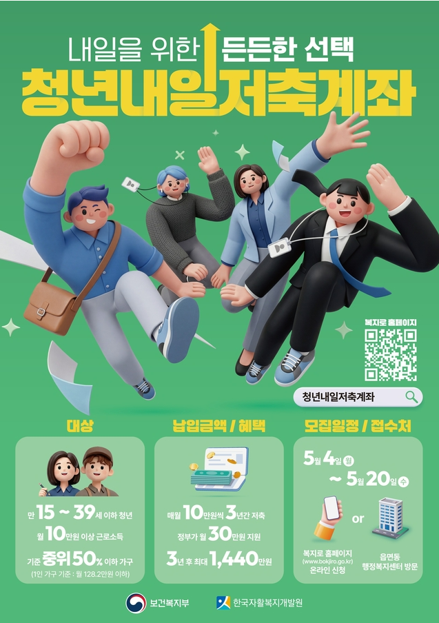 청년내일저축계좌 신청방법
