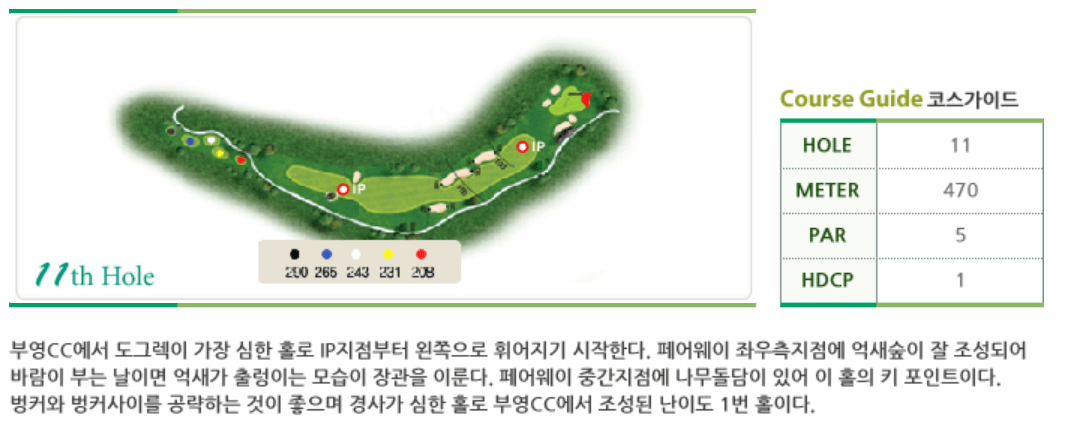 부영 컨트리클럽 사랑코스 2