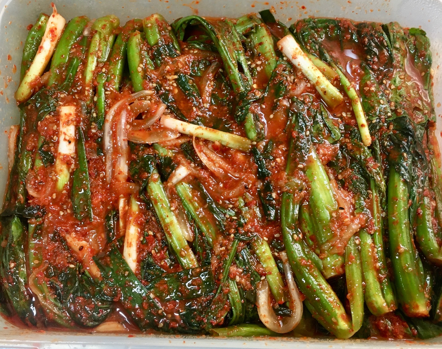 갓김치 맛있게 담그는법