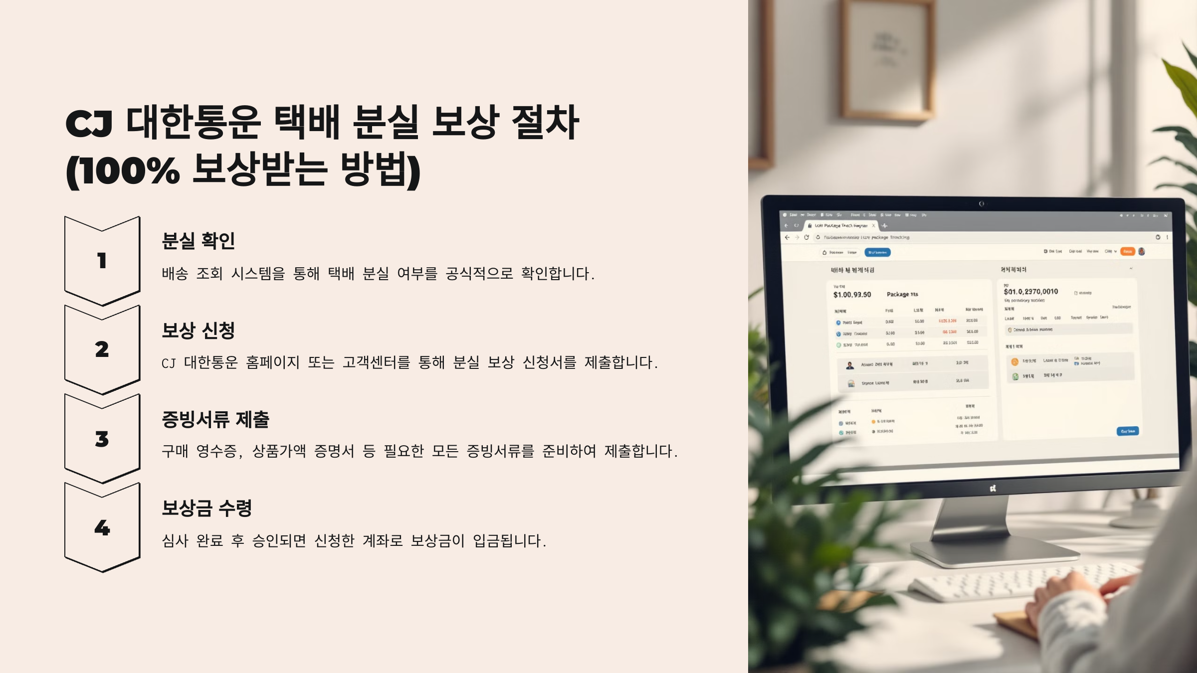 CJ 대한통운 택배 분실 보상 절차 (100% 보상받는 방법) 🚛