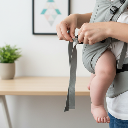 이젠 초보맘도 걱정 없어요! 코모스 포대기 착용 꿀팁