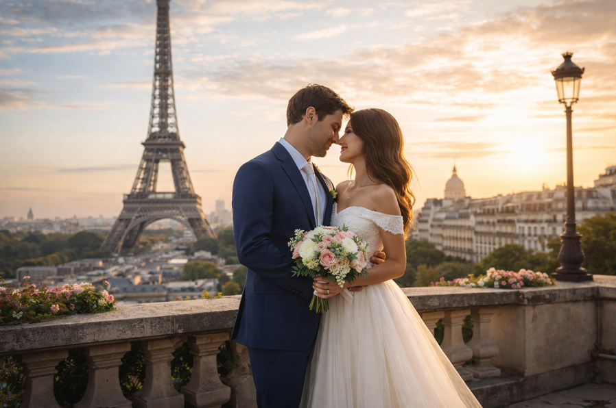 유럽 신혼여행 도시 사진 (프랑스)