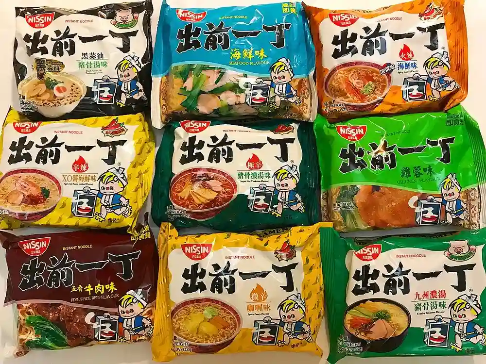 '데멘이치정'의 홍콩 한정 맛 라면2