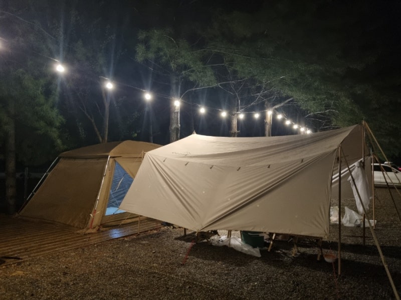 천안 아우내관광농원캠핑장 소개