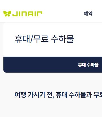비행기 기내 반입 금지 가능 물품