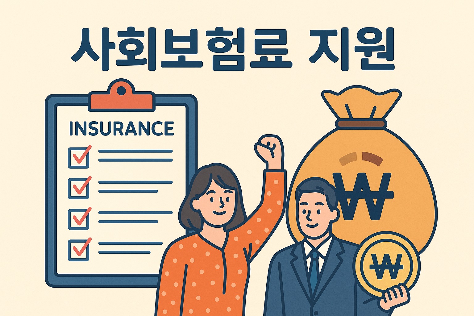 두루누리 사회보험료 지원은 정부가 준비한 든든한 안전망