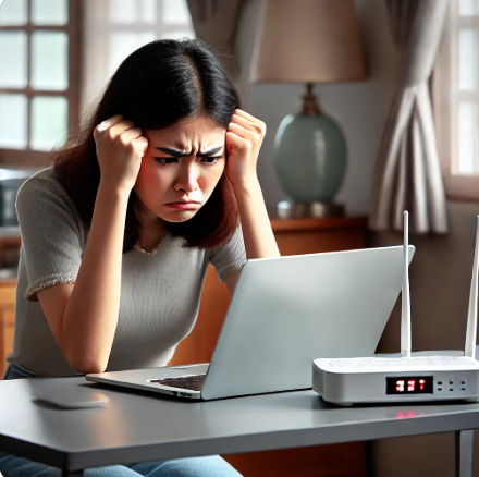 와이파이가 자주 끊길때