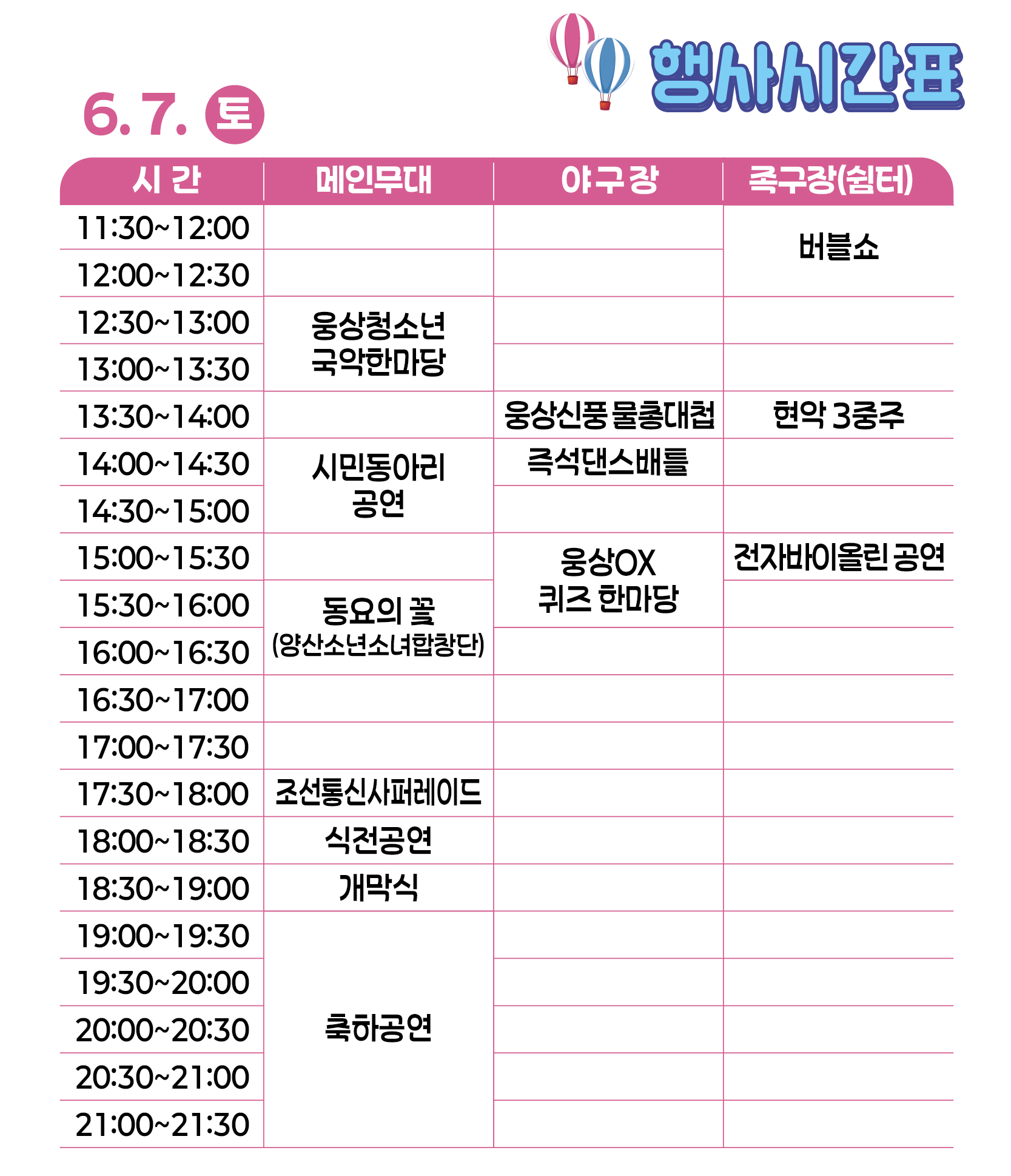 2025년 양산웅상 회야제