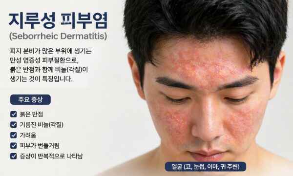 Causes and Symptoms of Seborrheic Dermatitis, Pain Degree, Treatment Summary