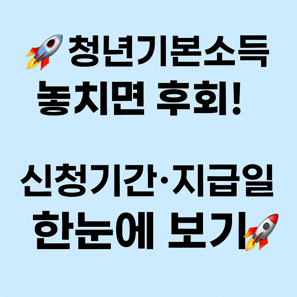 경기도 거주 청년 대상 100만원 기본소득 지급정책 홍보 이미지