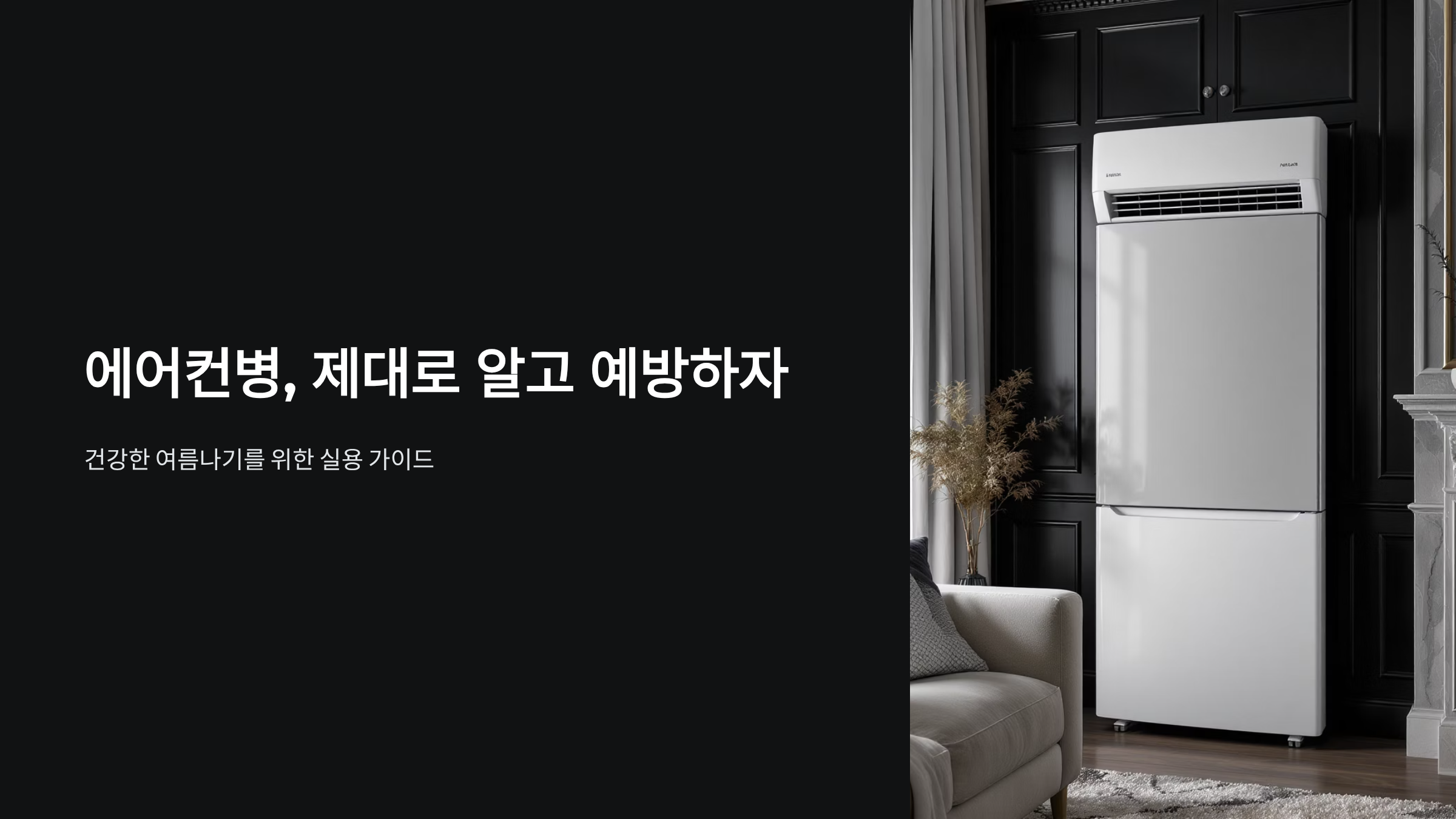 에어컨병 증상과 예방법 완벽정복