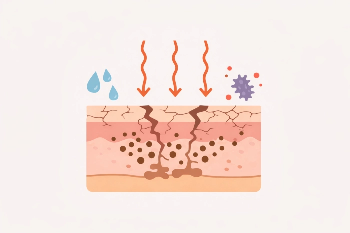 얼굴이 검어지는 이유