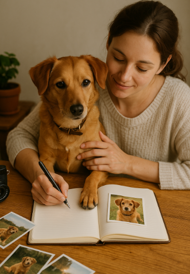 반려동물과 함께 사진 정리