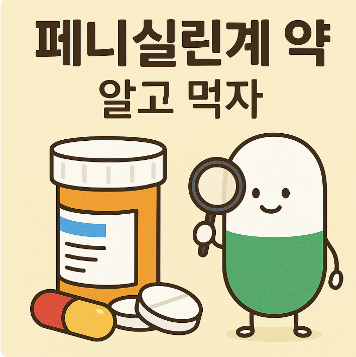 페니실린계-항생제-아목시실린-암피실린-부작용