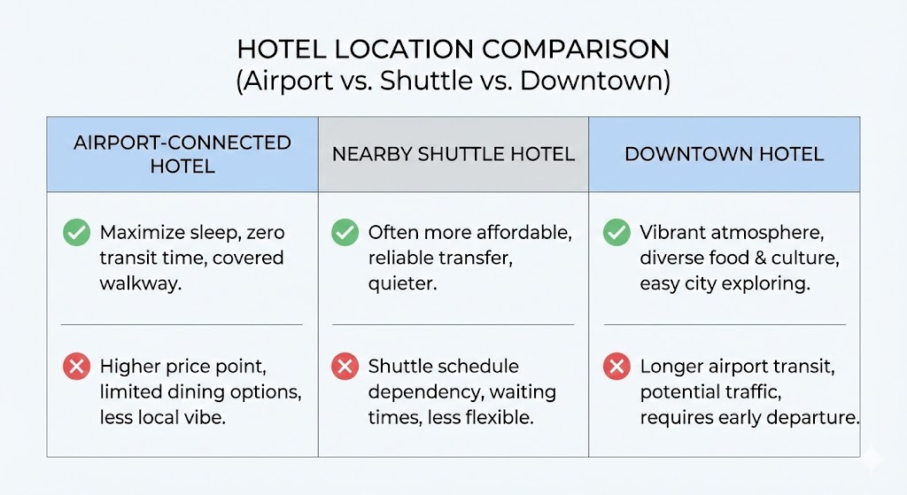 신치토세 공항 근처 호텔 이른 비행 전날 숙박 가이드 (2026)