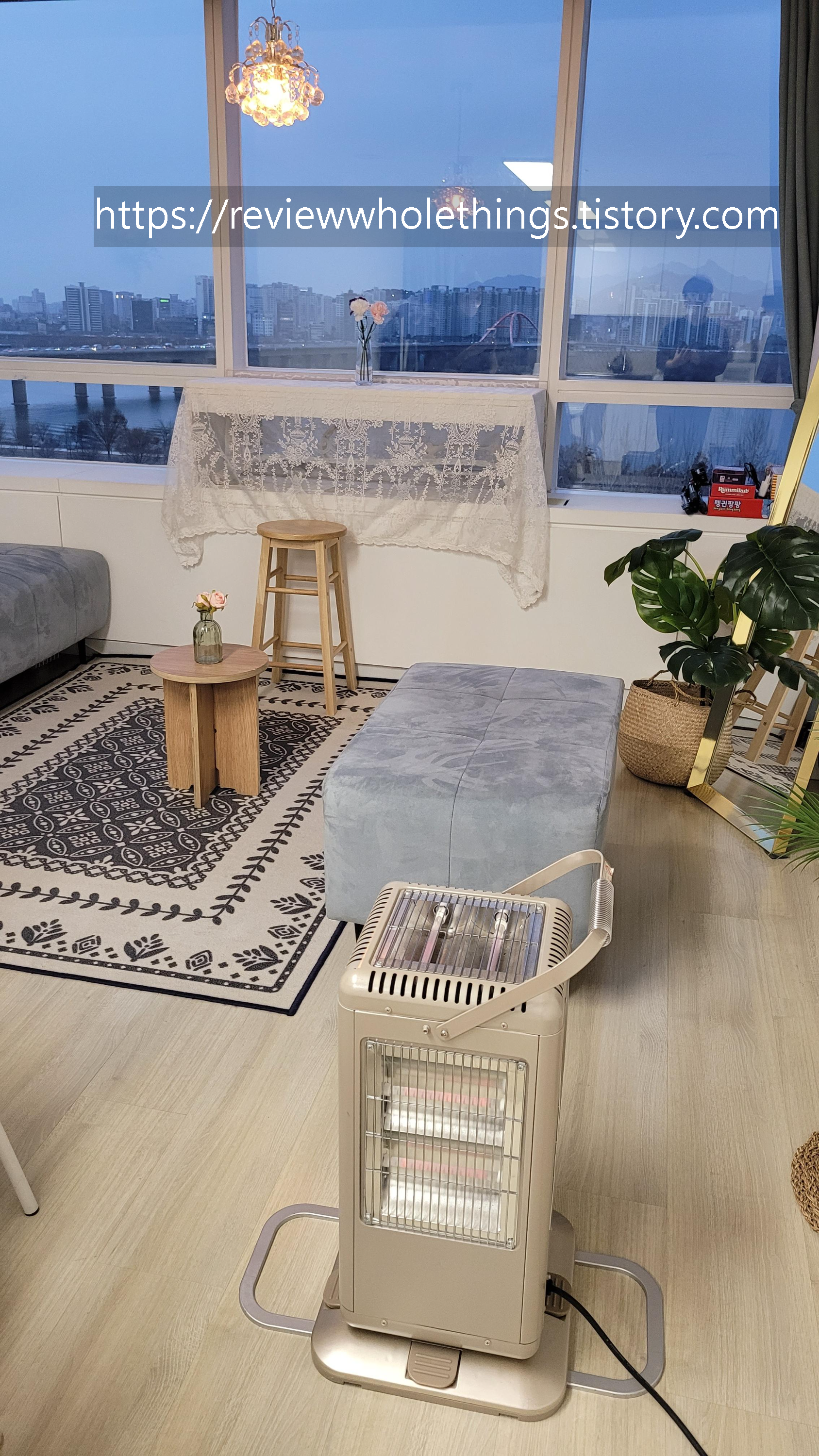 오방난로 난방효과