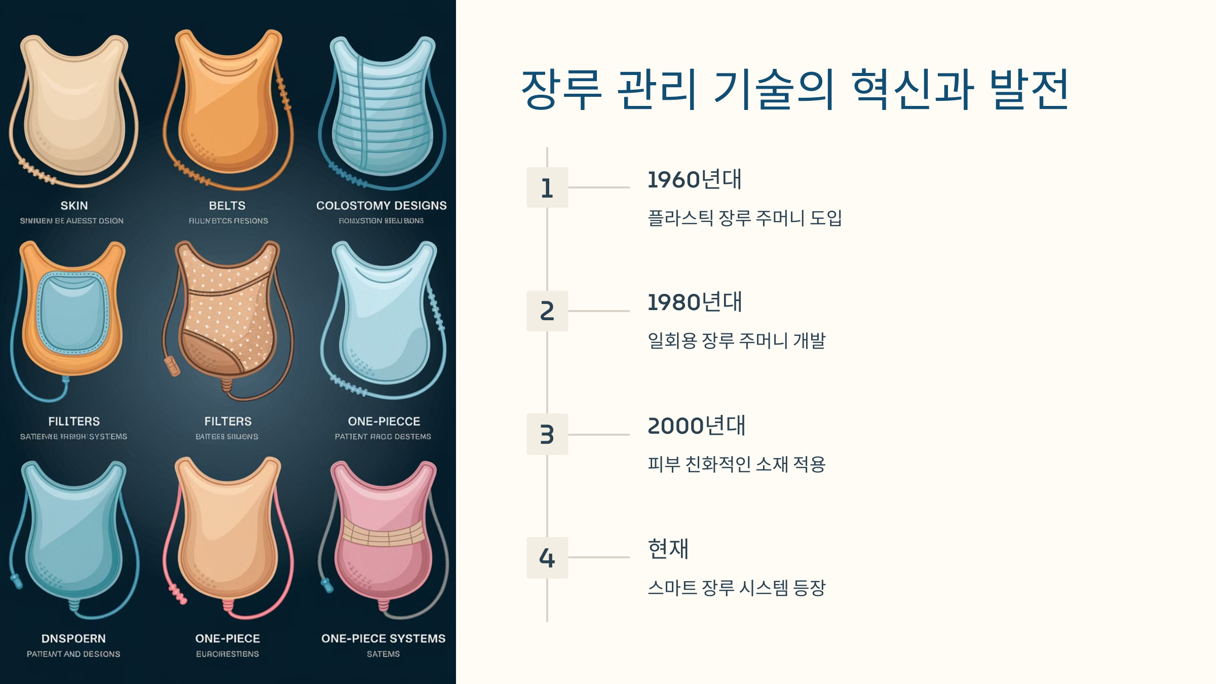 장루 기술의 발전