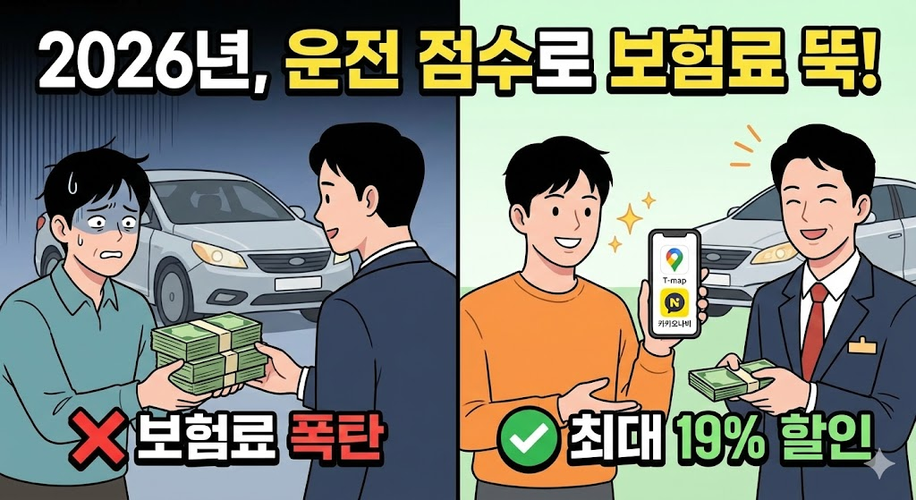 운전 점수로 보험료 할인