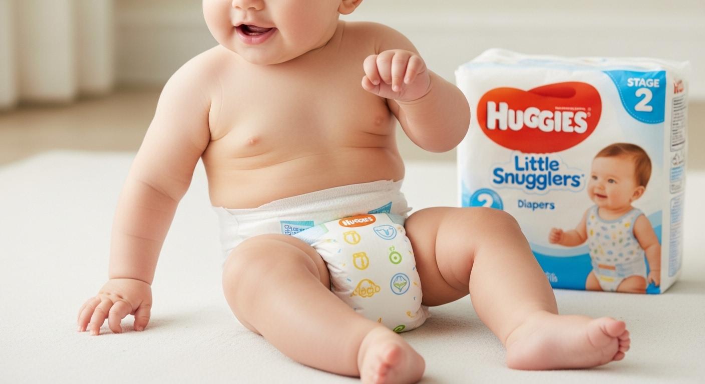 하기스 기저귀 2단계 시기