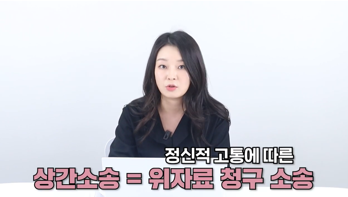 상간소송은 위자료 청구소송