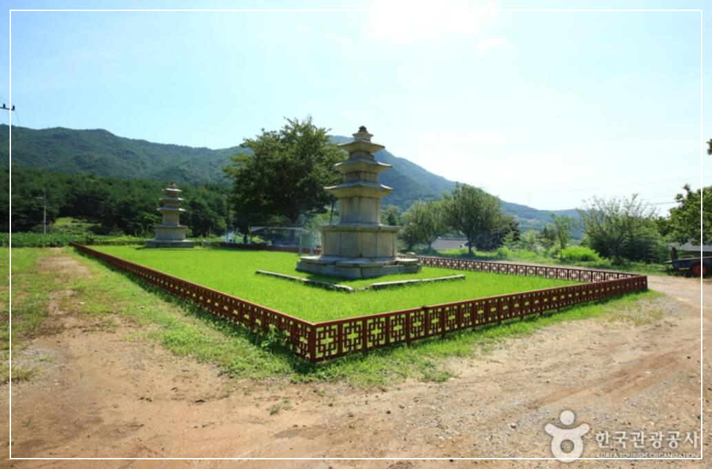 산청 가볼만한곳 베스트10 단속사지 삼층석탑
