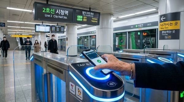 모바일 교통카드 등록 및 사용