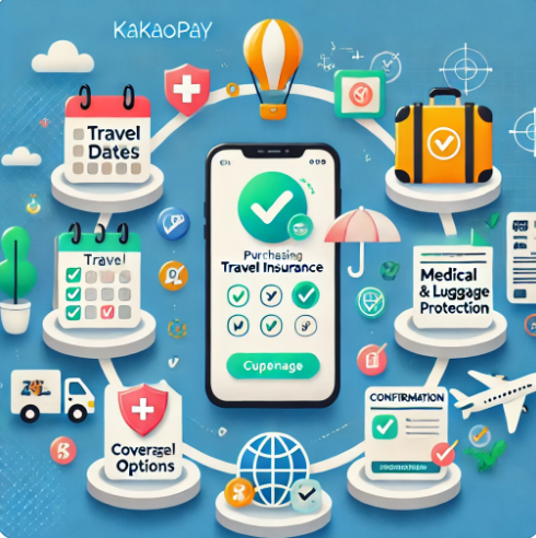 카카오 여행자보험 가입절차