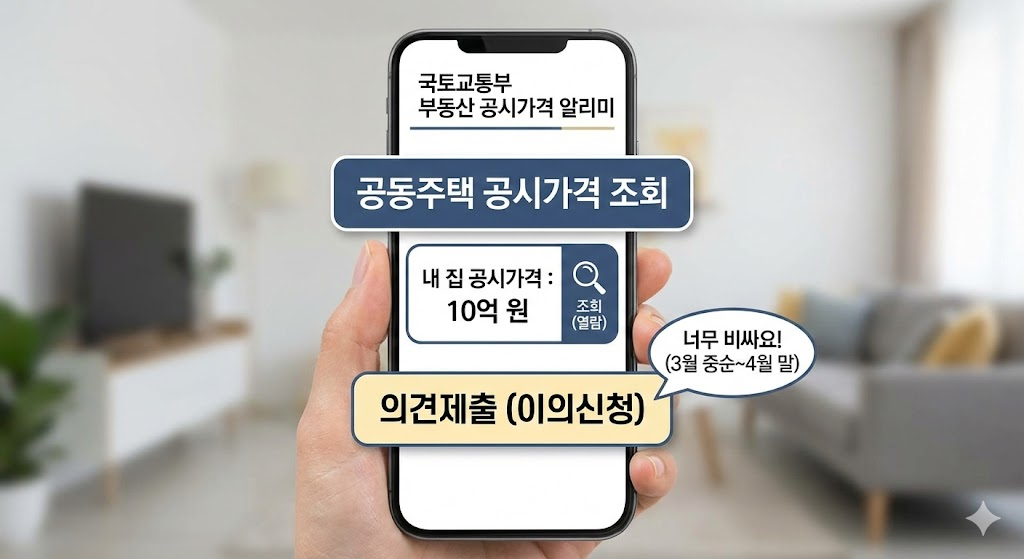 공동주택 공시가격 조회