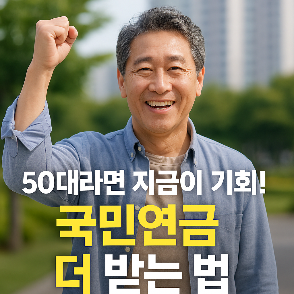 국민연금 더 받는법
