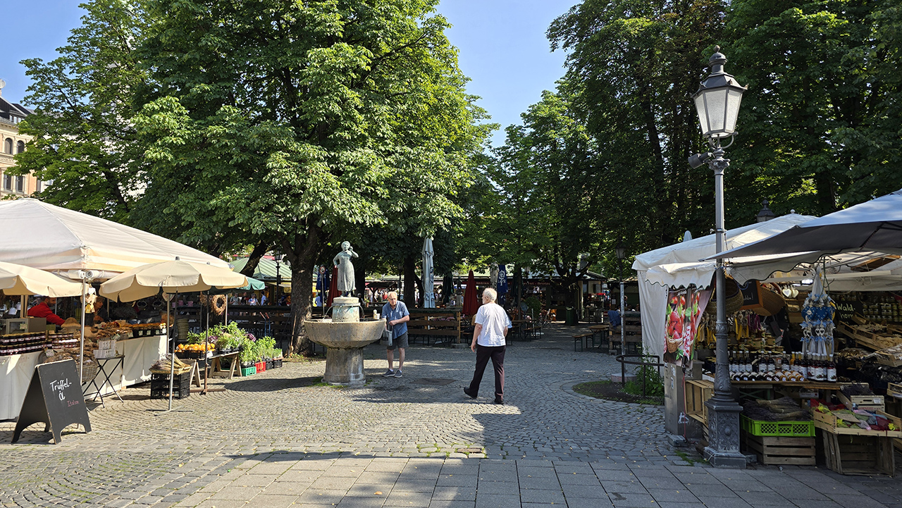 빅투알리엔 야외 시장