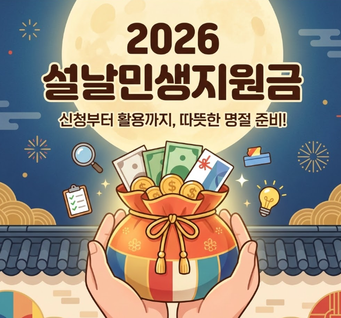 설날민생지원금 지역별 혜택 총정리