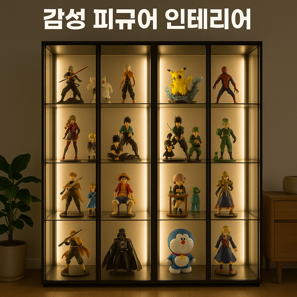 감성 피규어 인테리어