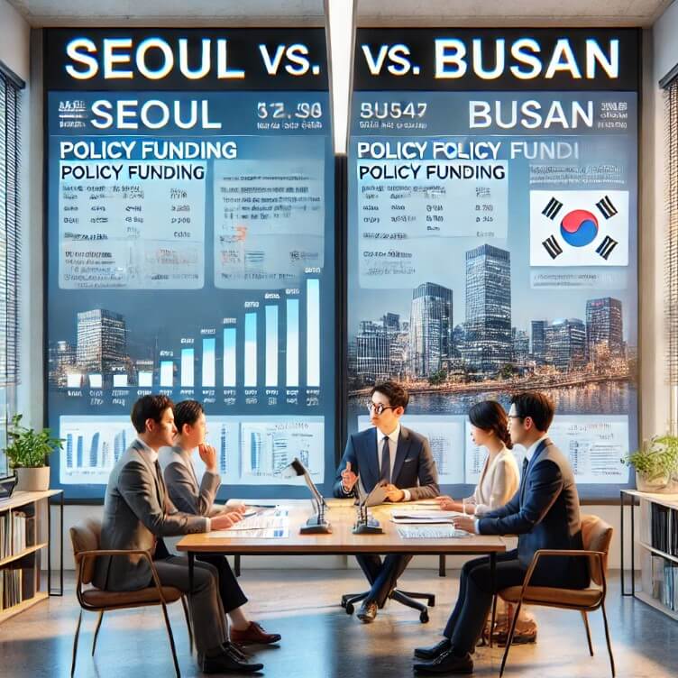 서울 vs 부산, 소상공인 정책자금 비교 관련 이미지