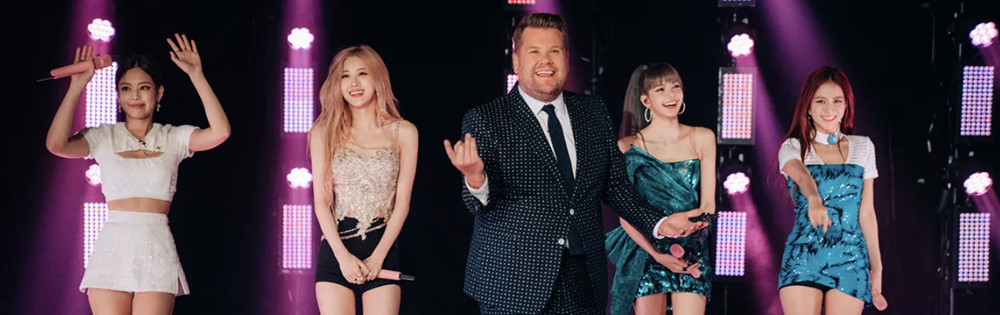 미국 심야 토크쇼 블랙핑크 유튜브 채널에 대한 설명 사진