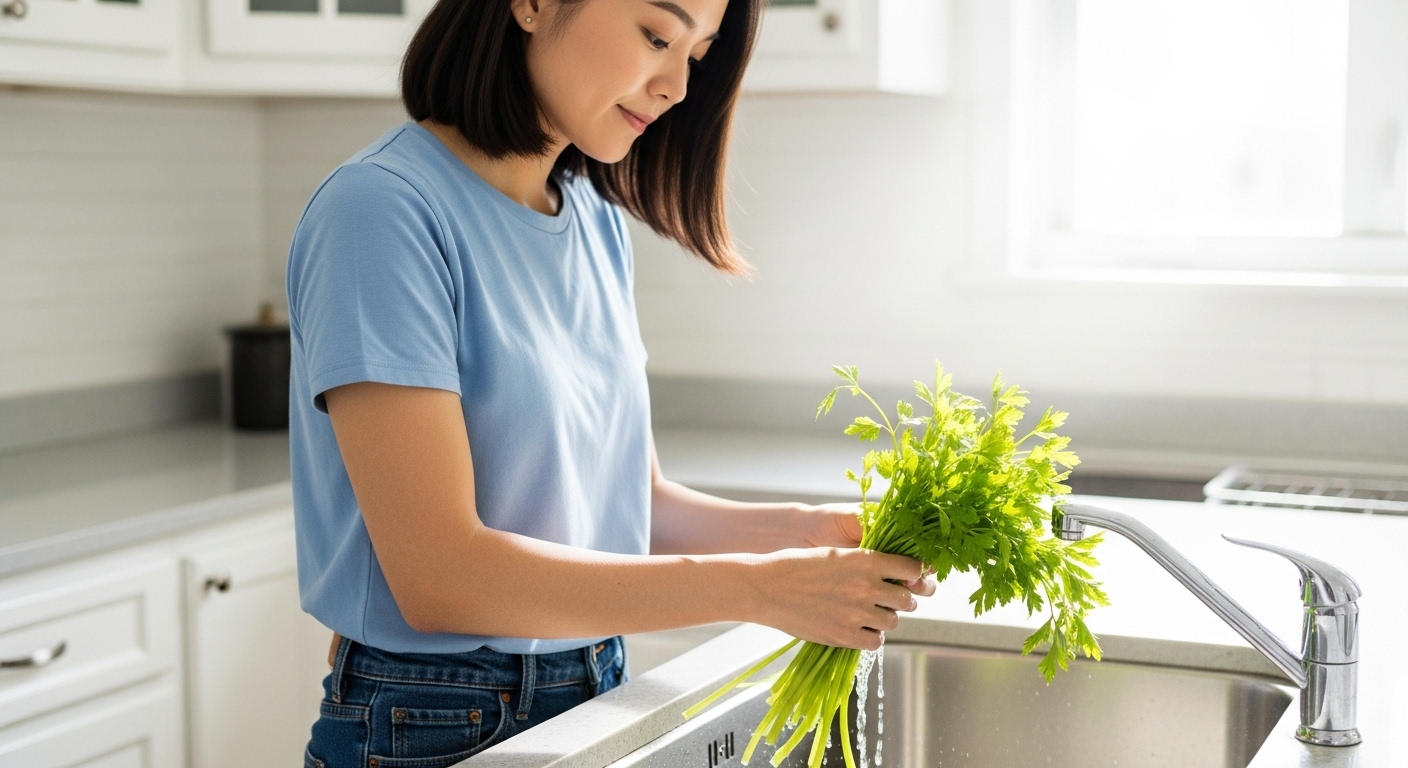 10월 제철음식 미나리