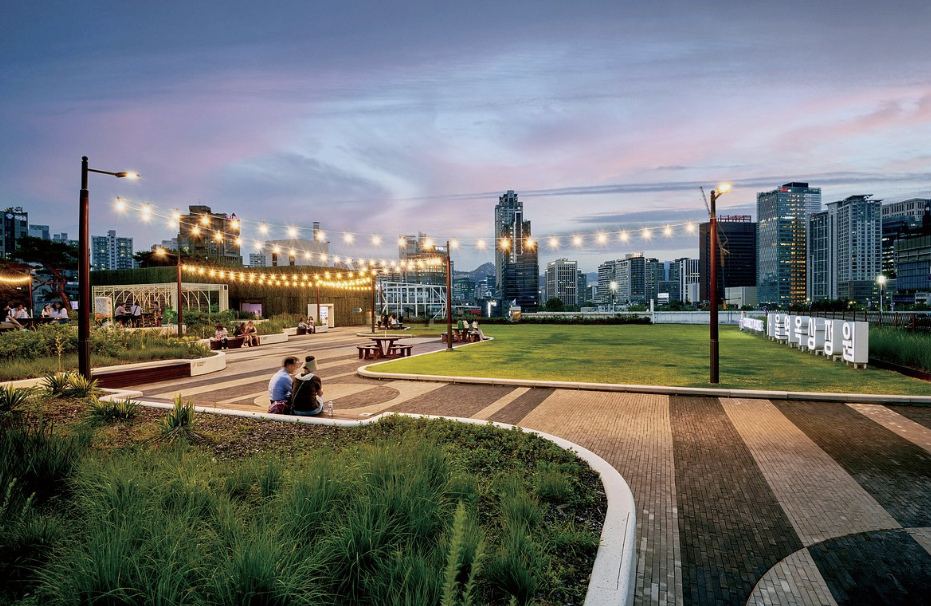 서울역 옥상정원 이미지