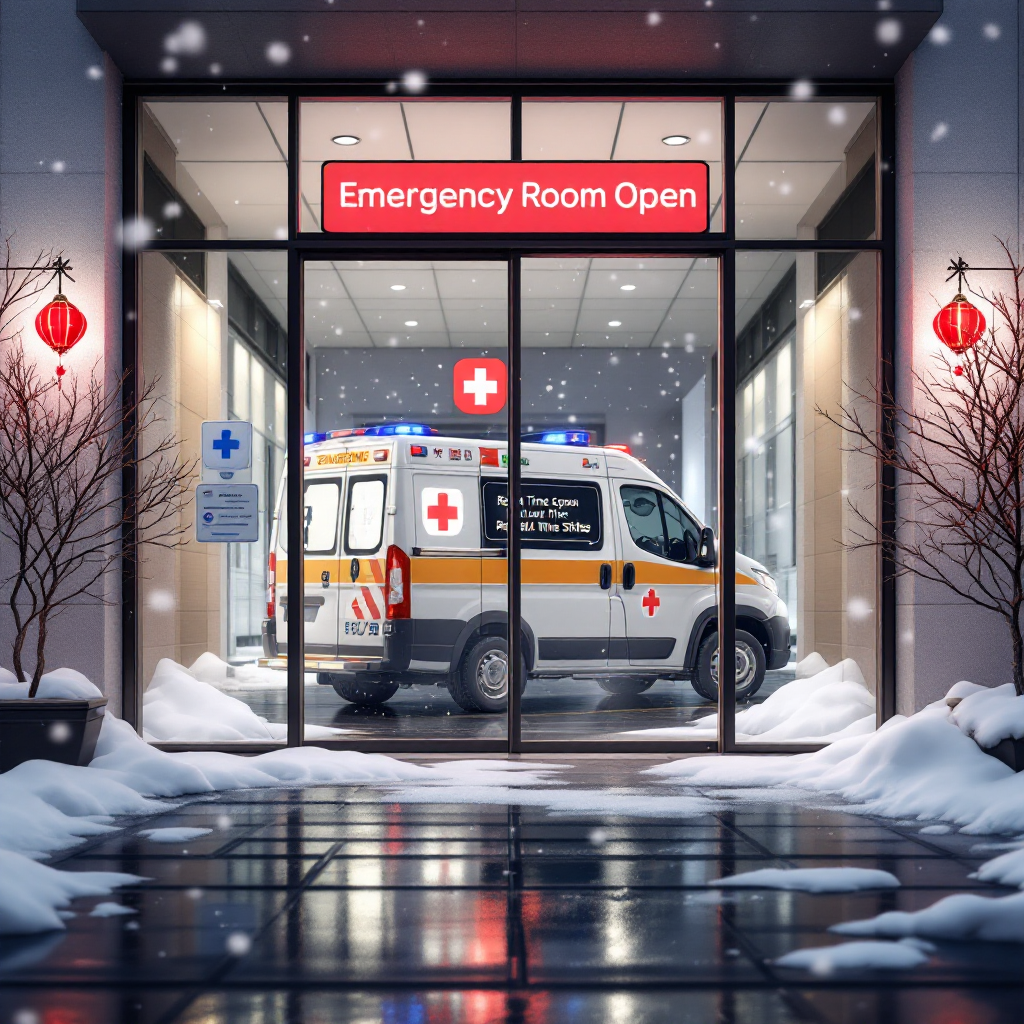 설 명절 연휴 응급실 찾기 이미지