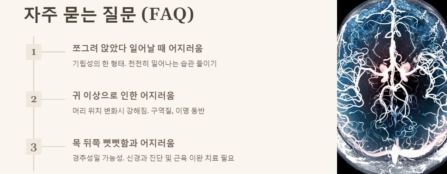 머리가 어지러운 증상