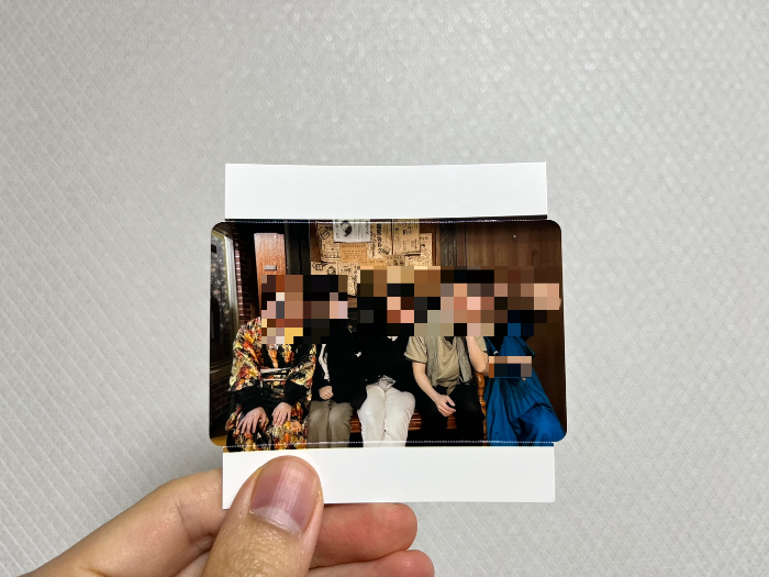 인화해서 받은 사진&amp;#44; 코인사용법