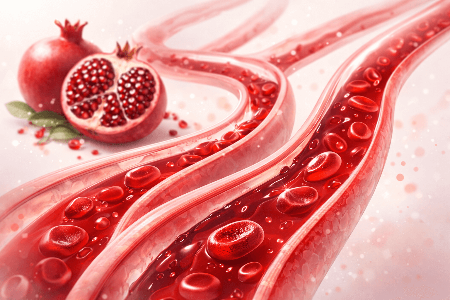 폴리페놀과 엘라그산 - 혈관을 지키는 석류의 힘