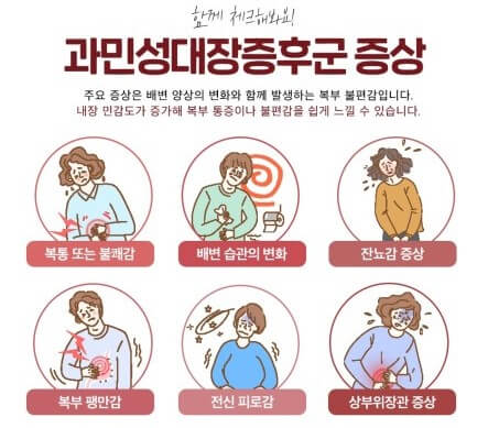 과민성 대장 증후군 증상