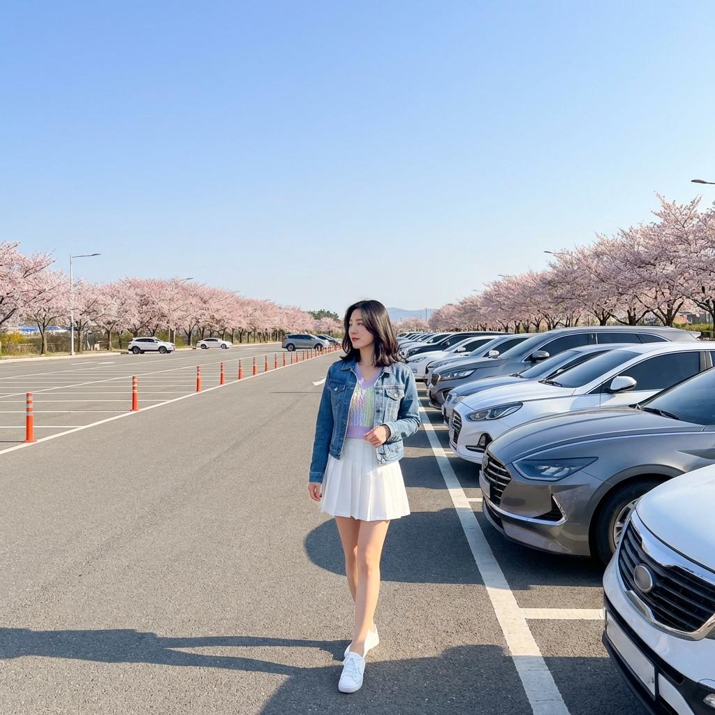 진해 군항제 주차하기 편한 곳