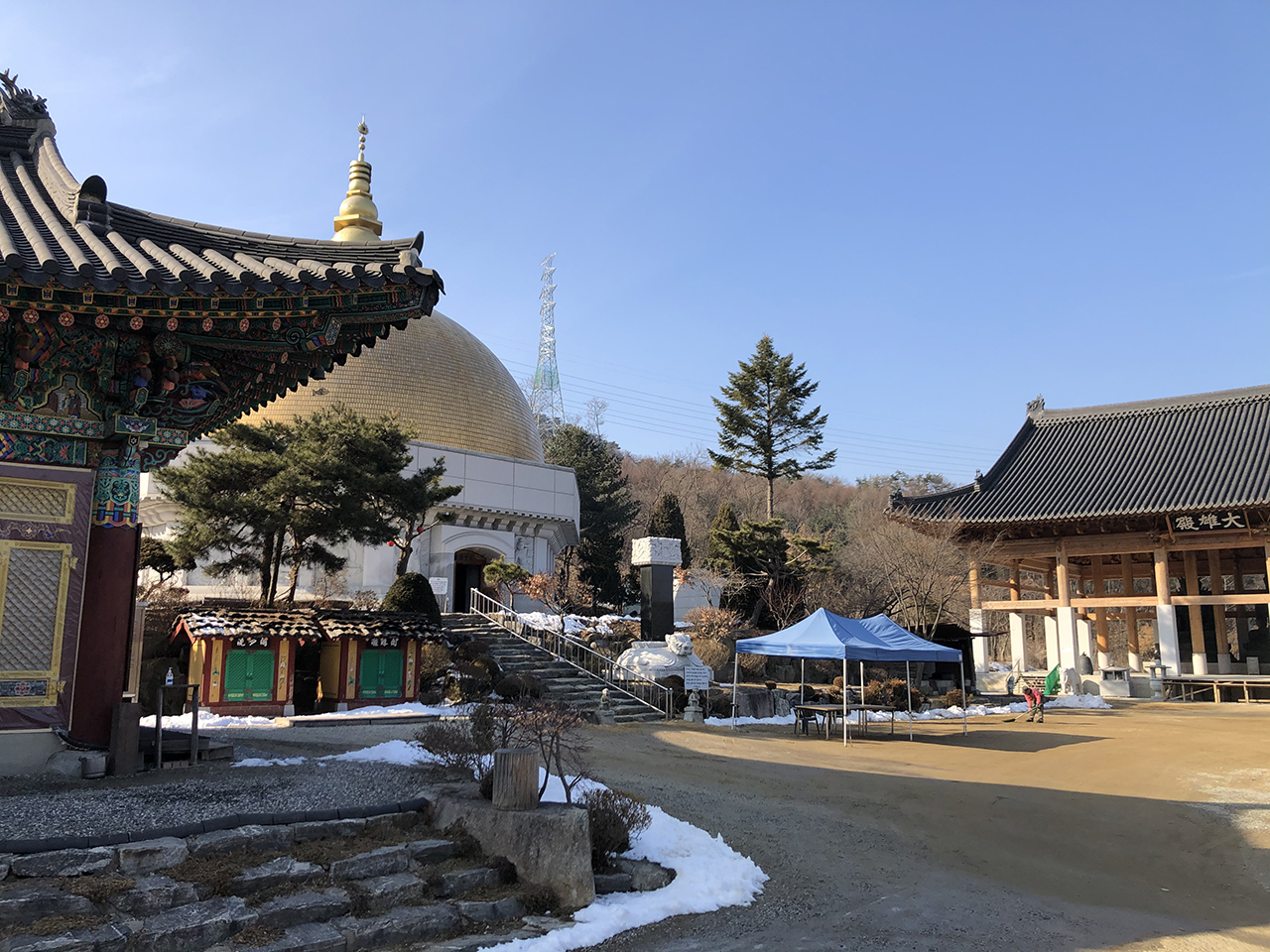 지장사 전경