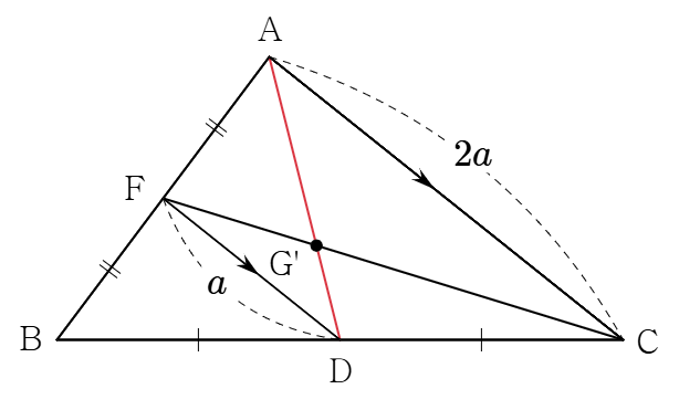 중점연결정리 적용